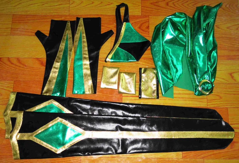 Костюм для косплея Mortal Kombat 9 Jade|cosplay costume|jade mortal kombat costumemortal costume |