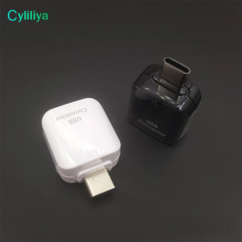 Абсолютно новый оригинальный разъем адаптера Type C для Micro + USB OTG Samsung Galaxy C9 S8
