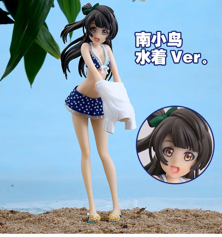 21cm Japanese sexy anime figure Love Live! Figure Minami Kotori Swimsuit Ver. Limited Sexy Action for collection | Игрушки и хобби