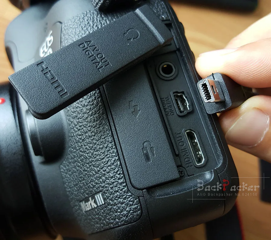3 RCA AV кабеля аудио и видеокабель для цифровой камеры Canon 5D Mark II III 1D X IV 6D 7D 60D Mini USB|3 rca