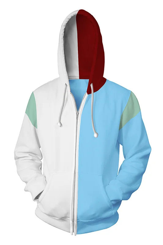 

All Might Cosplay Sweatshirt Hoodie Zipper My Hero Academia Boku no Hero Academia One for All Might Casual wear Daily wear