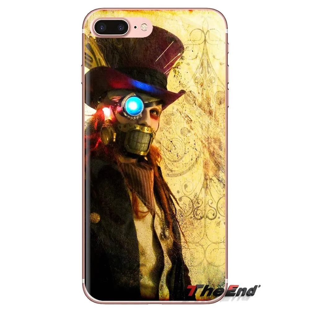 Steampunk Mad Hatter art Mobile Phone Case Cover For Huawei G7 G8 P7 P8 P9 P10 P20 P30 Lite Mini Pro P Smart Plus 2017 2018 2019 |
