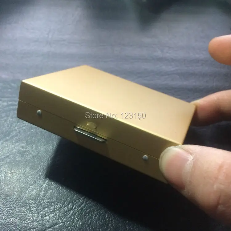 DC-173 Golden Color Dices Set in rectangle gift box with 5 dices | Спорт и развлечения