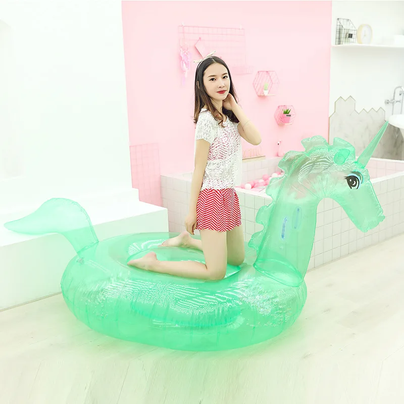 Гигантский Единорог Rooxin надувной матрас для бассейна плавательный круг толстое