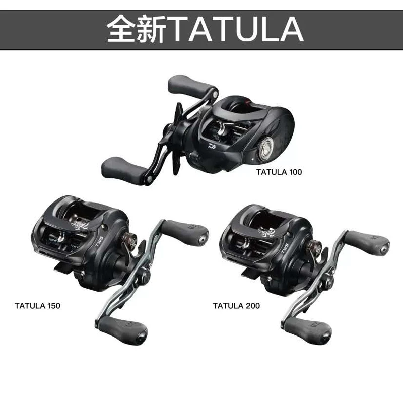 Новинка 2019 низкопрофильная Рыболовная катушка DAIWA TATULA 150P 150H 150HS 150HSL для заброса 7BB