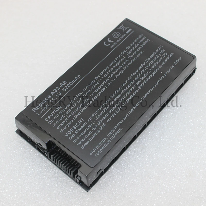 HSW 6 ячеек Батарея для ASUS A32-A8 A72DY A8Z F8 F8S A8A F8Sa Z99J A8E A8F A8Fm F8V A8H A8H X80 X80H A8Jv X80L A8M X80N
