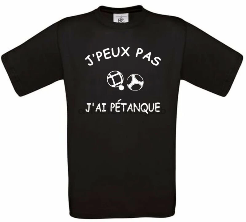 Футболка HUMOUR J'PEUX PAS JɺI PETANQUE | Мужская одежда