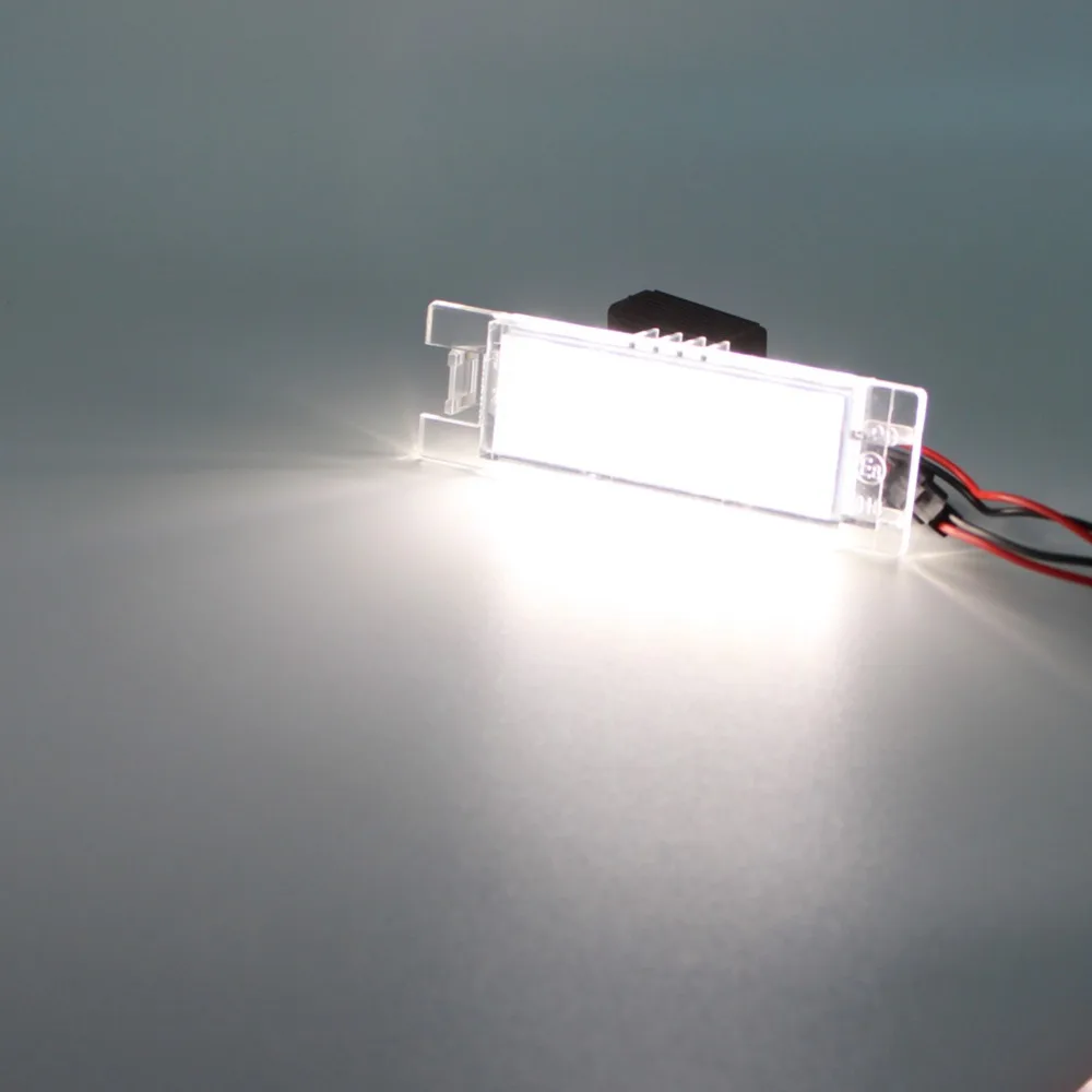 2Pcs Error Free white LED License number Plate Light For Jeep Renegade 2014-2017 | Автомобили и мотоциклы