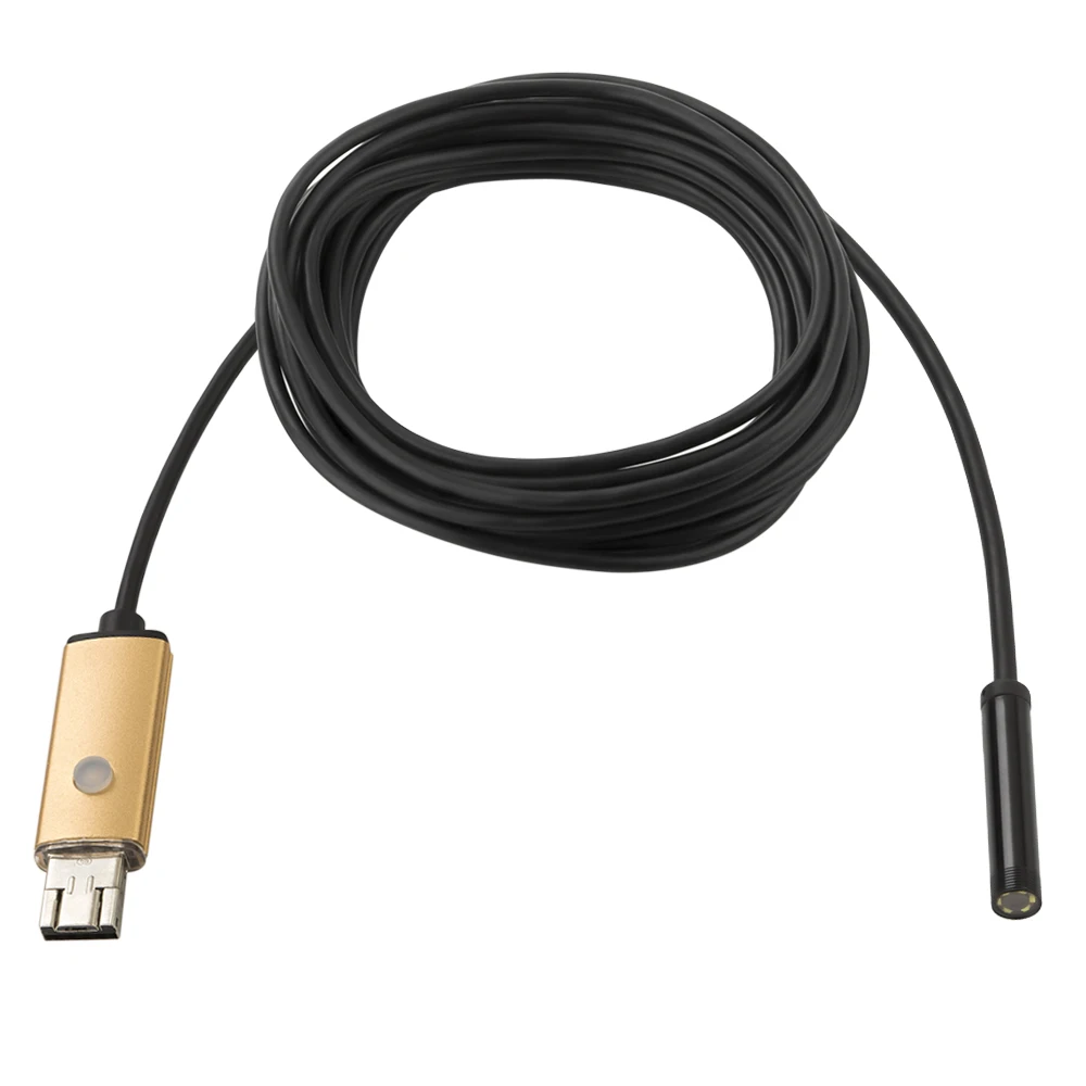 JCWHCAM 6 светодиодная мини камера мобильный телефон Mirco Usb эндоскоп USB Android 5M HD 480P