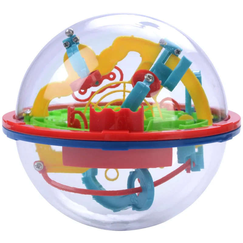 Hishopkins 100 шагов 3D головоломка мяч волшебный Интеллект лабиринт Шариковая дорожка