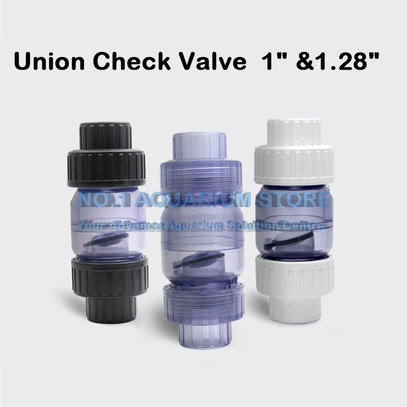 Обратный клапан для аквариума водопроводная труба True Clear Union 1 дюйм 28 дюйма 25 мм 32