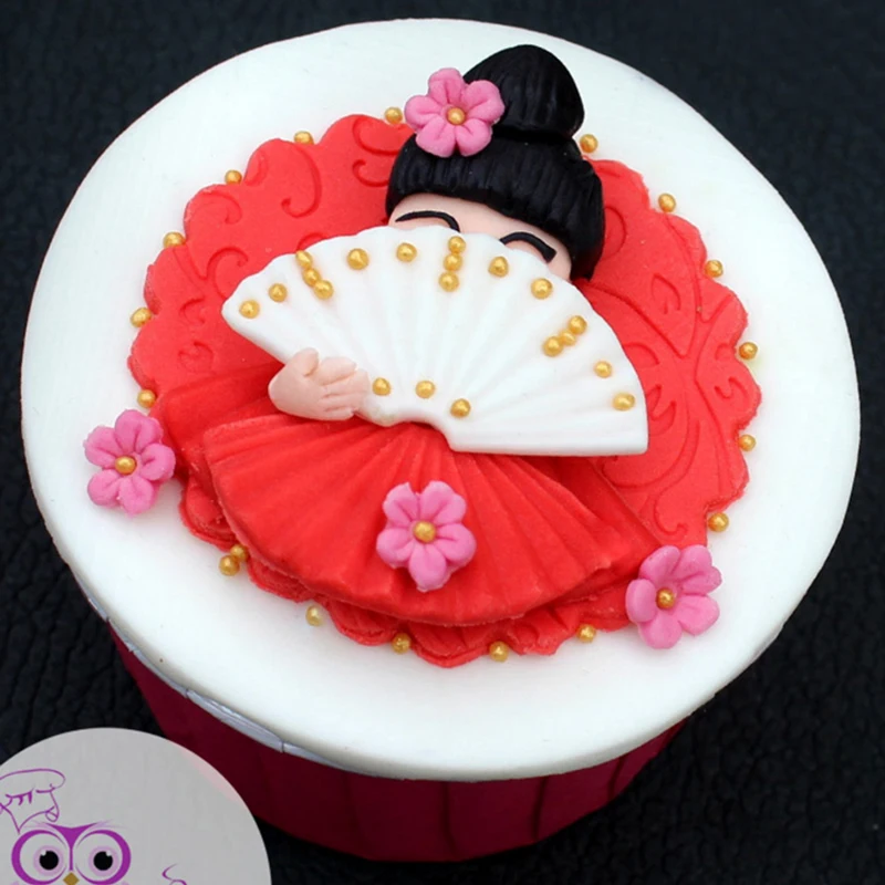 Силиконовая форма для фиолетовых и Daffodil лепестков помадка инструменты украшения