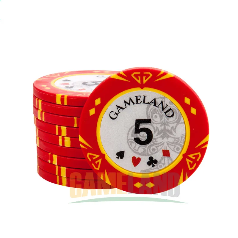 Фишки казино Monte Carlo Poker Для Покера Чип Металла Алмазов 14 г Клей + Железо Техасский