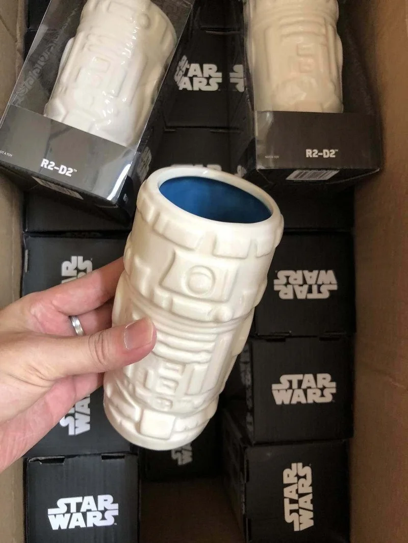 OUSSIRRRO Star Wars кружка R2D2 Дарт Вейдер 3D чашка для кофе и напитков высокотемпературное производство керамики