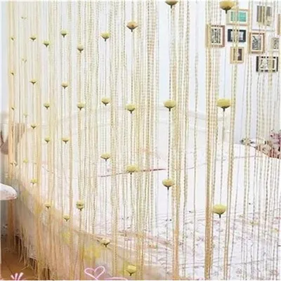 100x200cm Rod Pocket Rose Romantic Decorative curtain tulle Door Window Curtain Room Home Deco | Дом и сад