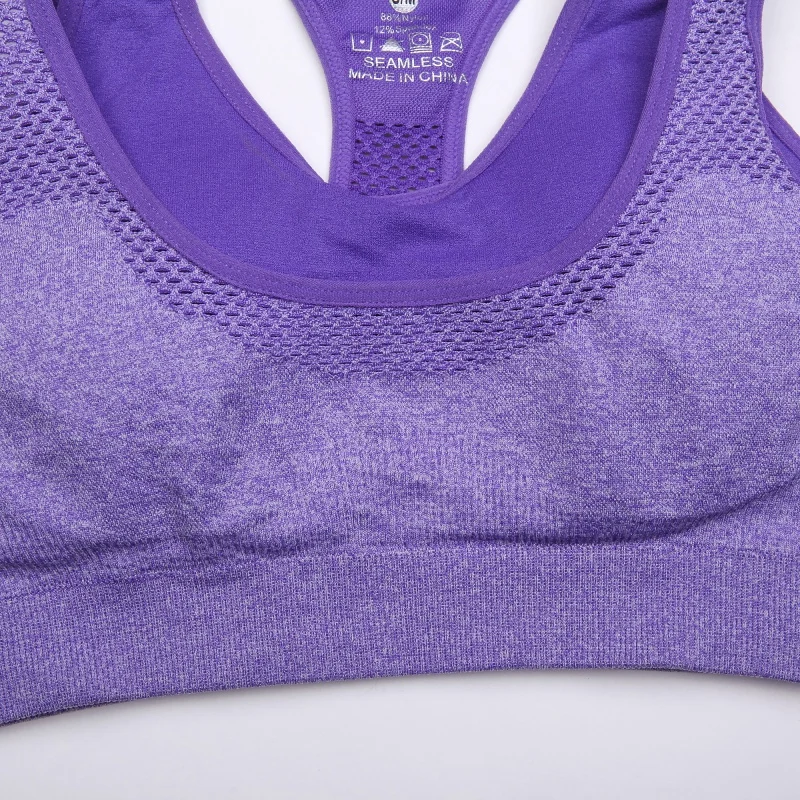 

Professional Sports Mesh Fitness Women Yoga Top Sexy Push-up Sports Bra Yoga Fitness Vest Bra Workout Running Top Bra Outdoor