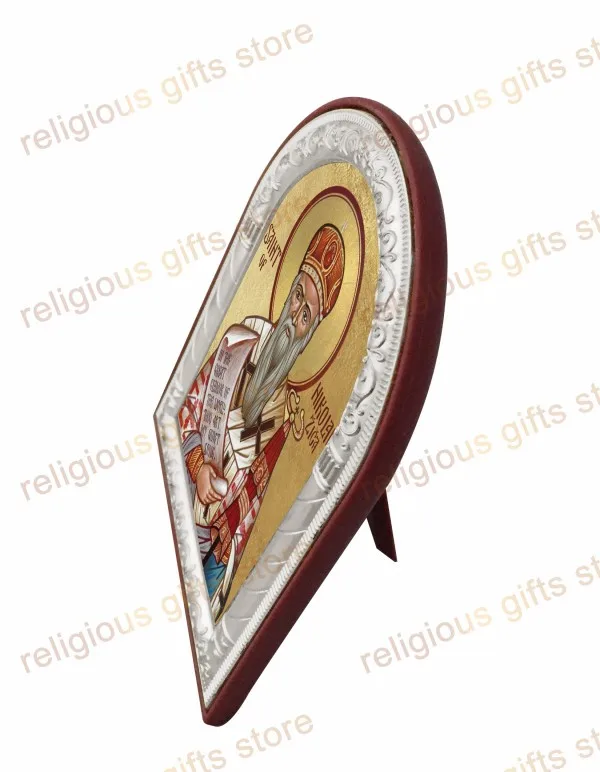 Недорогая пластиковая фоторамка с изображением Святой картины католические