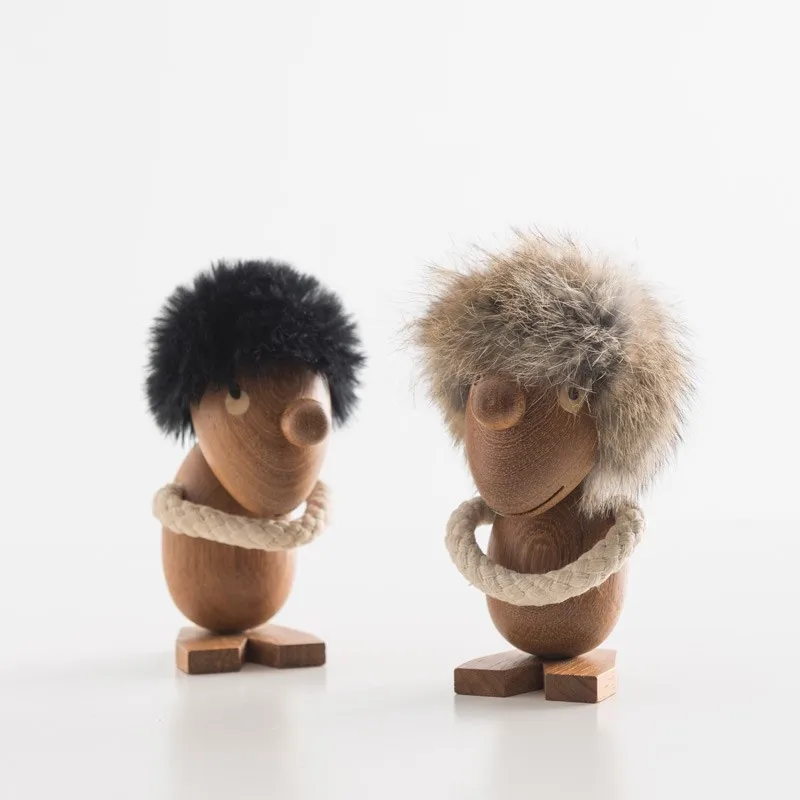 Офисные кукольные фигурки Nordic Artworks современный простой кукольный из дерева