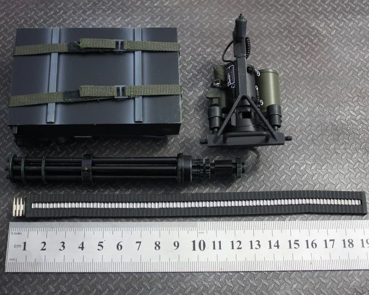 Пистолет Гатлинга M134 в масштабе 1:6 пластиковая модель фигурка аксессуар для