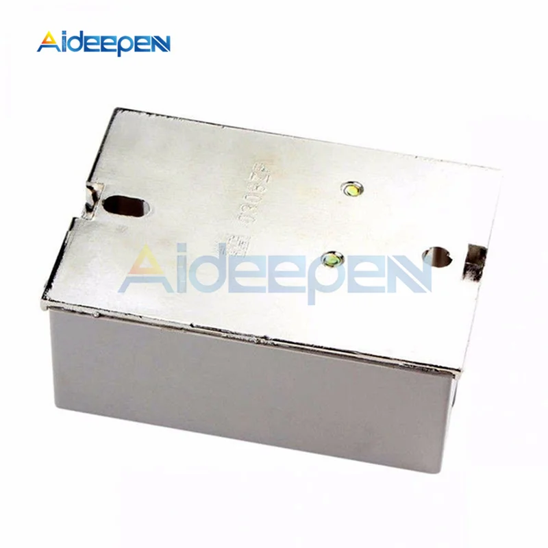 1 шт. твердотельные реле SSR-40DA SSR-50DA SSR-60DA SSR-75DA 40A 50A 60A 75A 3-32 В постоянного тока в переменный 24-380V переменный ток, полупроводник реле SSR 40DA
