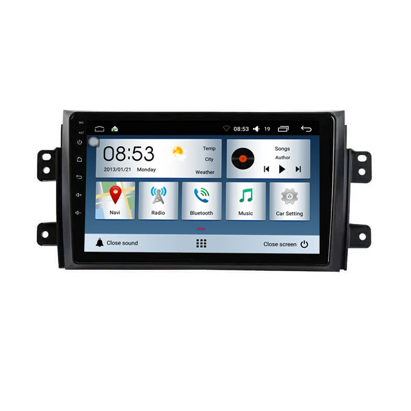 Заводская цена Автомобильный dvd плеер Android 6 0 для SUZUKI SX4 Fiat Sedici 2006 2007 2008 2009 2010 2011 2012
