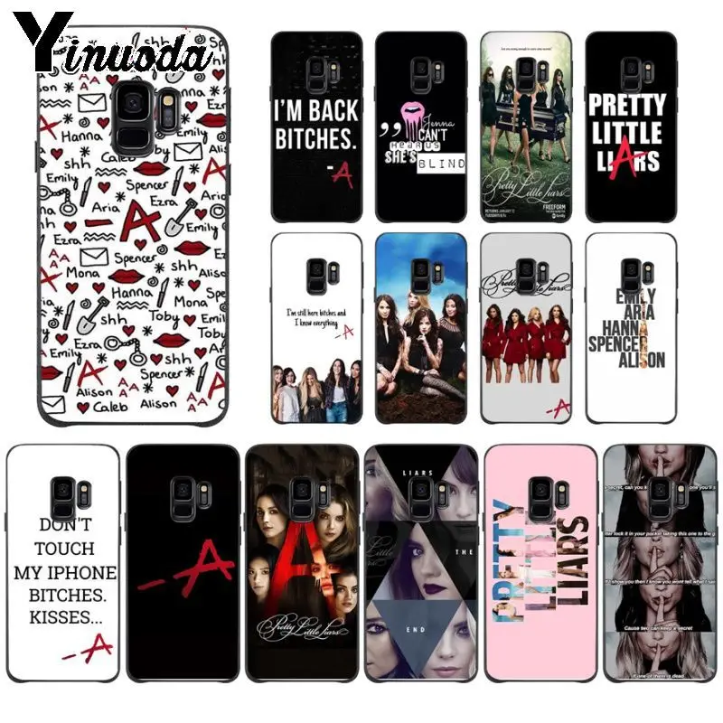 Yinuoda Pretty Little Liars PLL TV Show черный чехол для телефона Samsung Galaxy note 8 note9 s7 s10lite s9 s8 plus