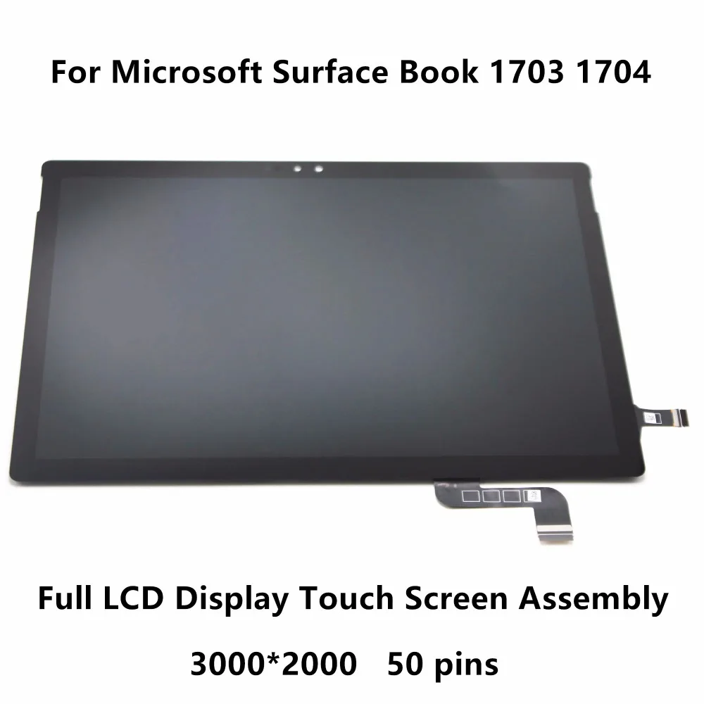 13 5 &quotдля Microsoft Surface Book 1703 1704 1705 Полный ЖК дисплей панель сенсорный экран стекло