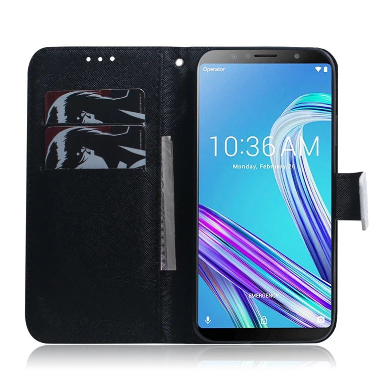 Чехол для ASUS ZB602KL, кожаный бумажник, флип-чехол для ASUS Zenfone Max Pro(M1) ZB601KL, чехол для Etui ASUS ZB601KL, флип-чехол