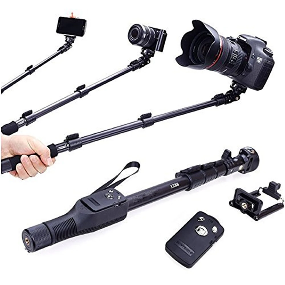 YIXIANG для Gopro Dslr камеры IOS Android телефон селфи палка 1288 Bluetooth выдвижной ручной Yt-1288 штатив монопод