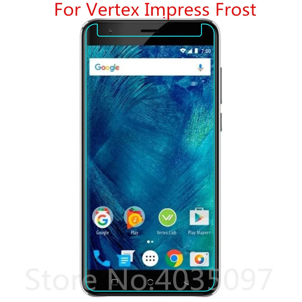 Закаленное стекло для Vertex Impress Frost 9H 2.5D Защитное телефона | Мобильные телефоны и