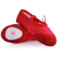 children girls kids soft sole ballet canvas ballet dance shoes red nude ballet slippers for girls children women teacher