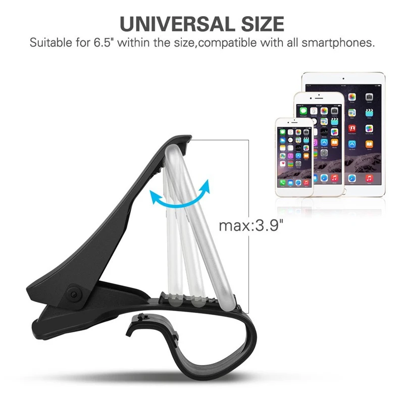 Автомобильный держатель для телефона на приборной панели регулируемая