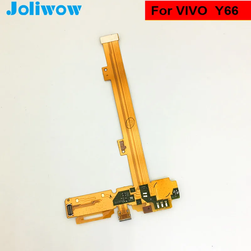 Joliwow 1 шт. для VIVO Y66 USB зарядный порт разъем плата зарядки гибкий кабель |