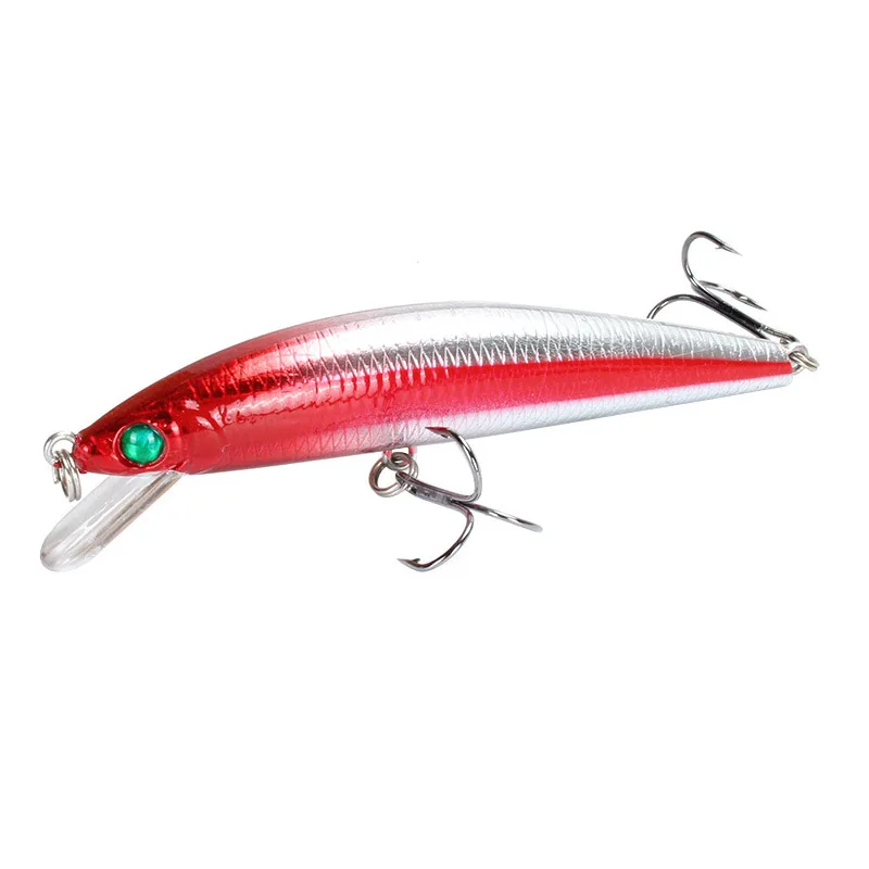 

1pcs Minnow Fishing Lure 10cm 28.4g Sinking Jerkbait Artificial Hard Baits 3D Eyes Wobbler Pike Lure Fishing Tackle Pesca