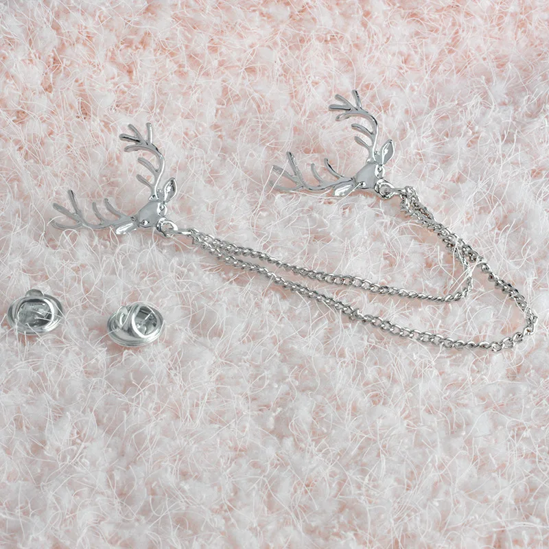 Изысканный Рождественская брошь олень Винтаж Олени Санта-Клауса булавка для