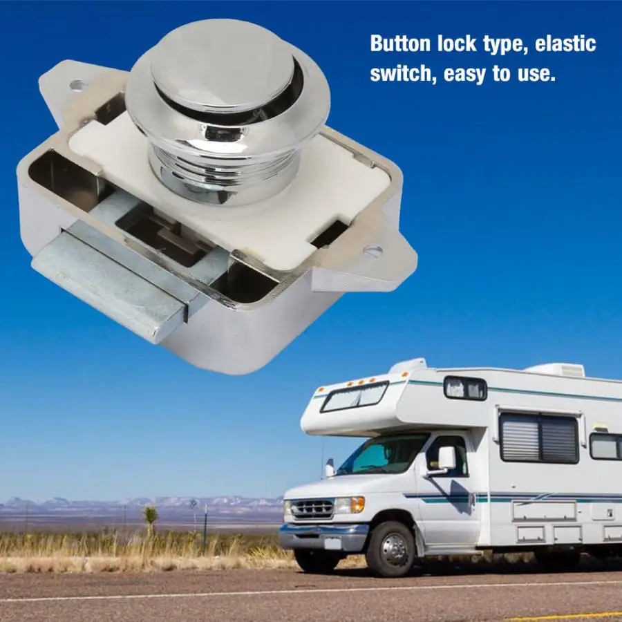 Замок 3 шт. автомобильные лодочные нажимные замки с кнопками ящик для шкафа RV