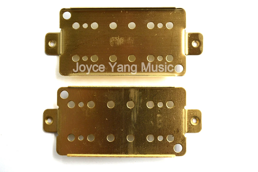1 Набор из 2 шт. Niko 6 струн Humbucker Пикап никель медь латунь опорная пластина 50/60 мм