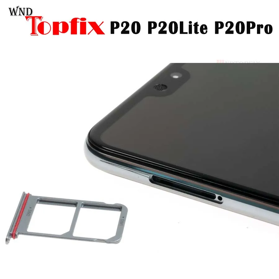 Держатель лотка для SIM карты Huawei P20 Lite ProMicro SD слот гнездо адаптер Pro Sim лоток