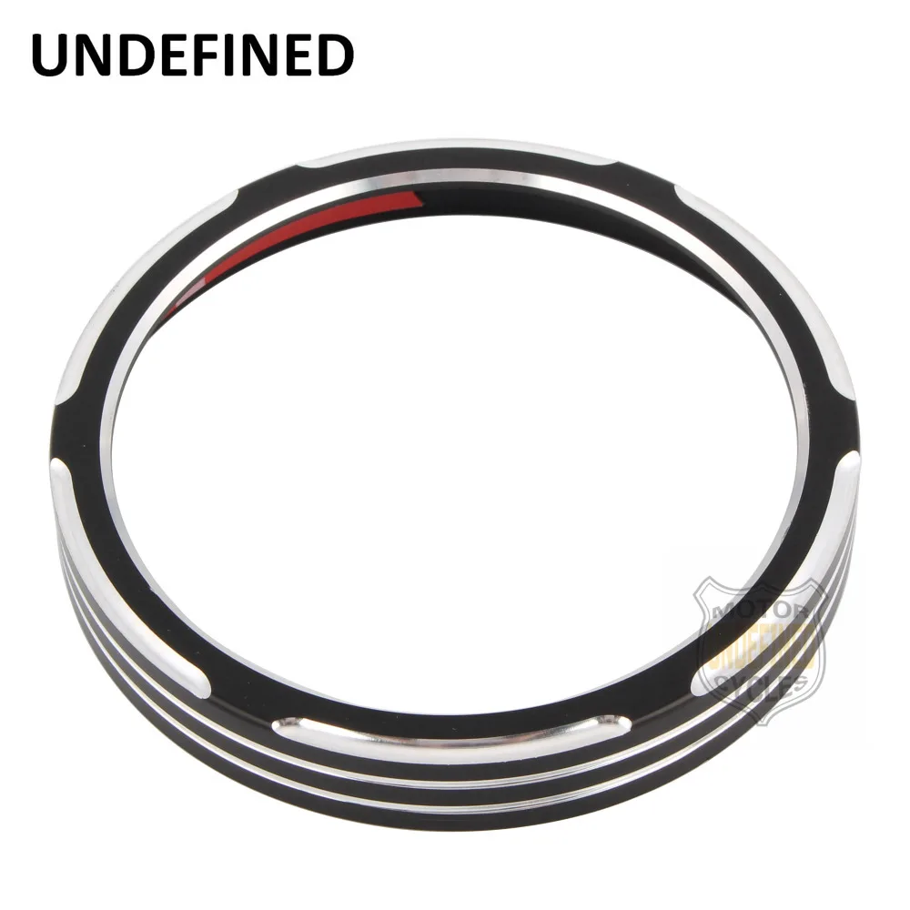 Черные отрезные датчики спидометра мотоцикла Accent Trim Ring Для Harley Sportster XL 883 XL1200 2000