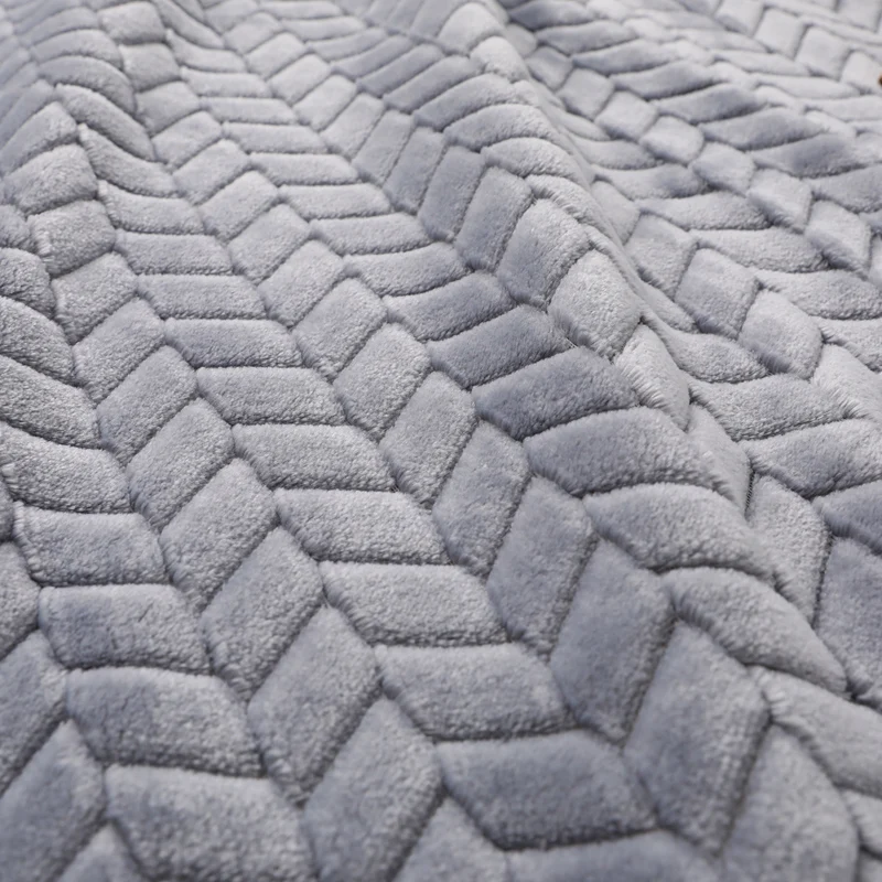 Уютные пледы Super Soft Flannel Sherpa для кроватей с двухсторонней отделкой из искусственного меха и меха мангуста, подходят для детей и взрослых в зимнее время года, с клетчатым узором.