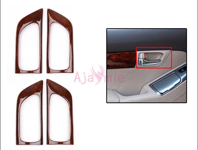 Toyota Land Cruiser 120 Prado FJ120 Interior Wooden Color Trim Panel Cover Overlay 2003-2009 Car Styling Accessories image 2