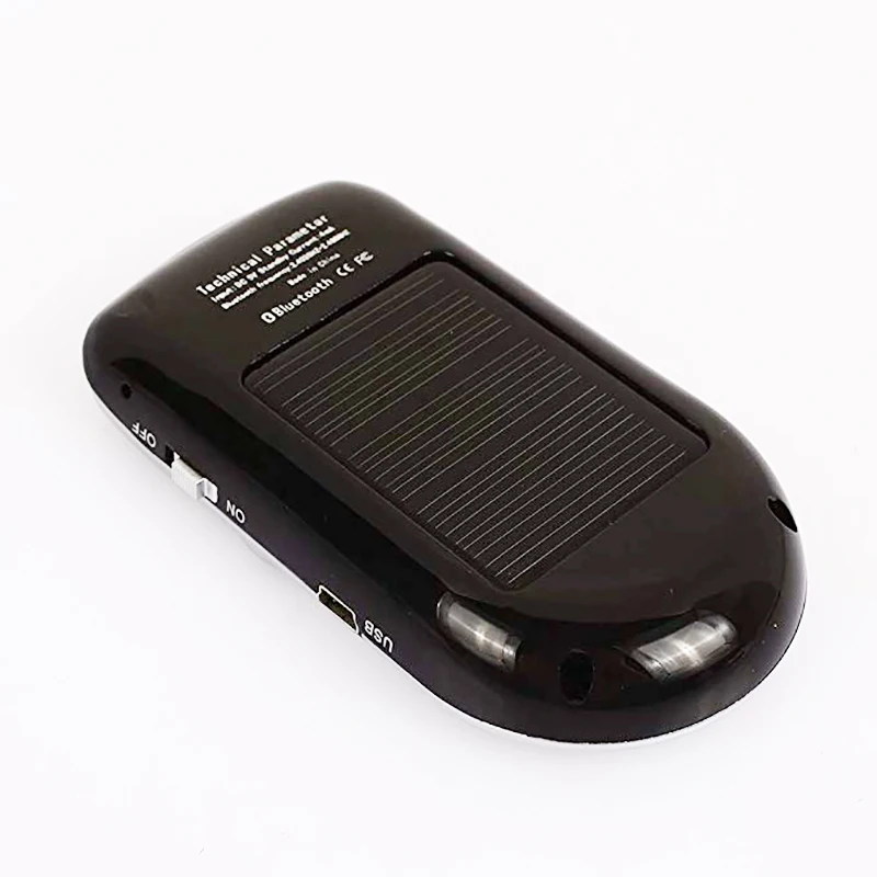 Зарядное usb-устройство на солнечных батареях Bluetooth автомобильный комплект MP3 автомобильный громкой связи умный солнечный заряд Солнцезащитный козырек автомобильный микрофон