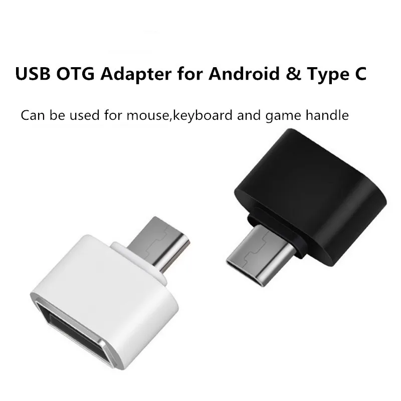 Мини USB OTG Android type C адаптер Micro USB к USB конвертер для планшетных ПК смартфон применяется для мыши Клавиатура игровая ручка