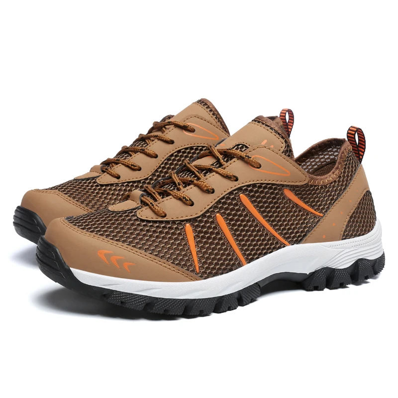 FEVRAL Brand Men Lightweight Sneakers Three Color Platform Breathable Casual Working Shoes Lace Up For | Обувь