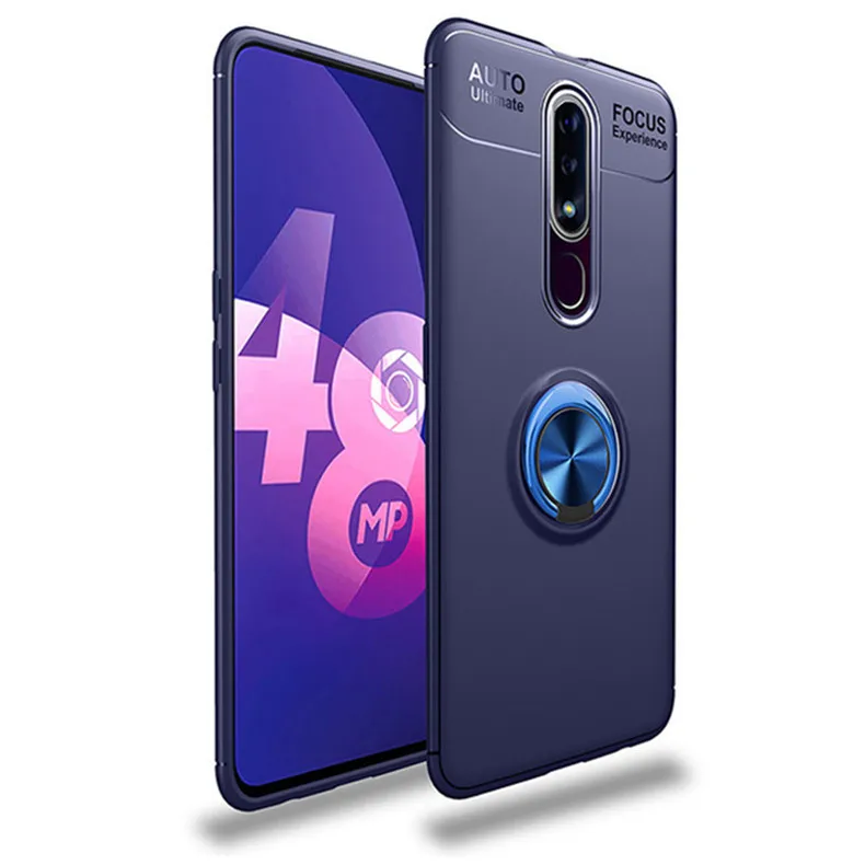 3,1 Plus чехол для Nokia 6,1 Shell 5,1 Plus с магнитным кольцом на палец держатель для телефона задняя крышка для Nokia 7,1 Coque