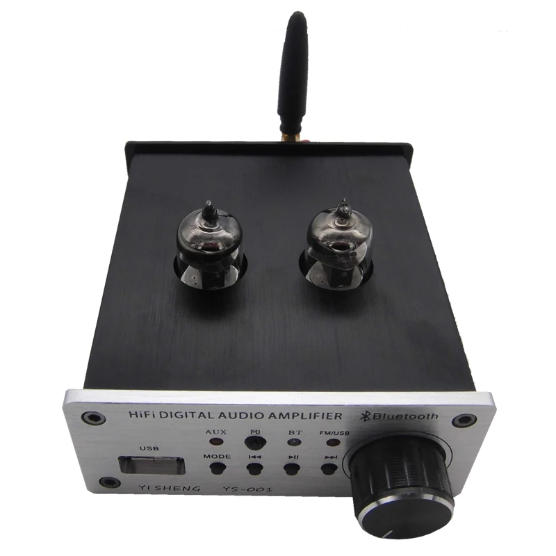 HIFI Bluetooth 4,2 аудио 6J3 ламповый усилитель Стерео предусилитель желчный предусилитель Плата Поддержка USB диск FM Радио пульт дистанционного управления