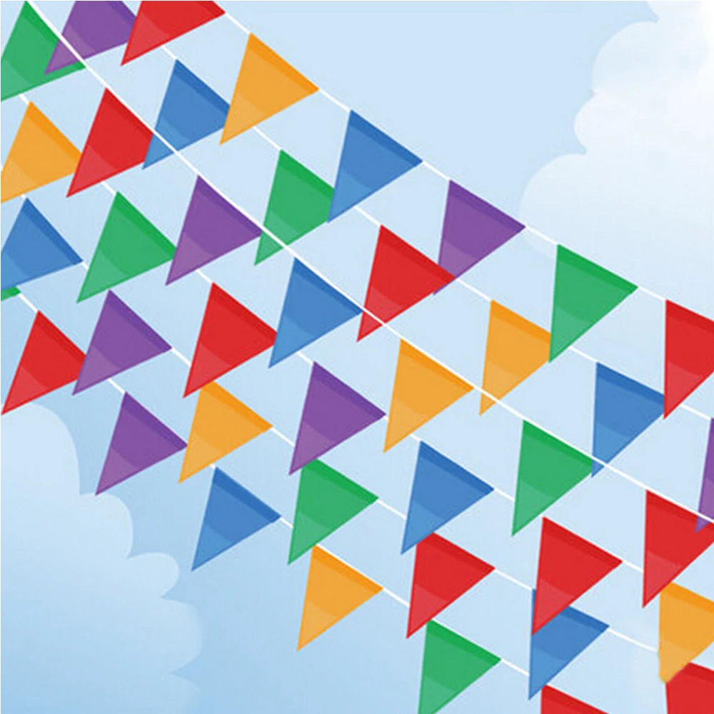 Милые 10 м шары надувные флаги вечерние свадебные радужные украшения красочные