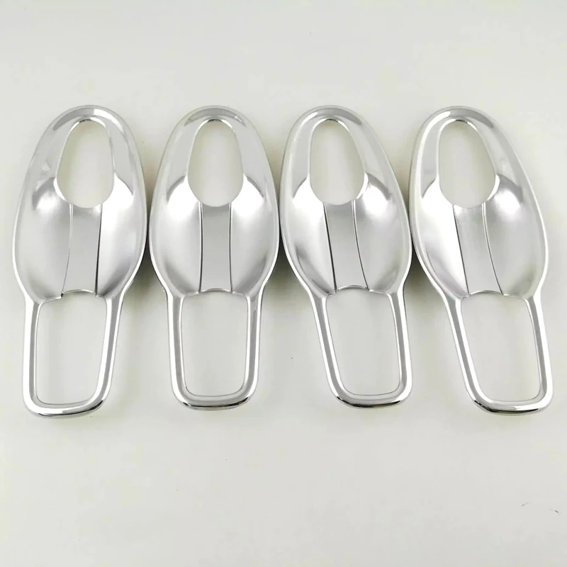 ABS Хром Внешний стиль автомобиля боковая дверная ручка Чаша Крышка отделка