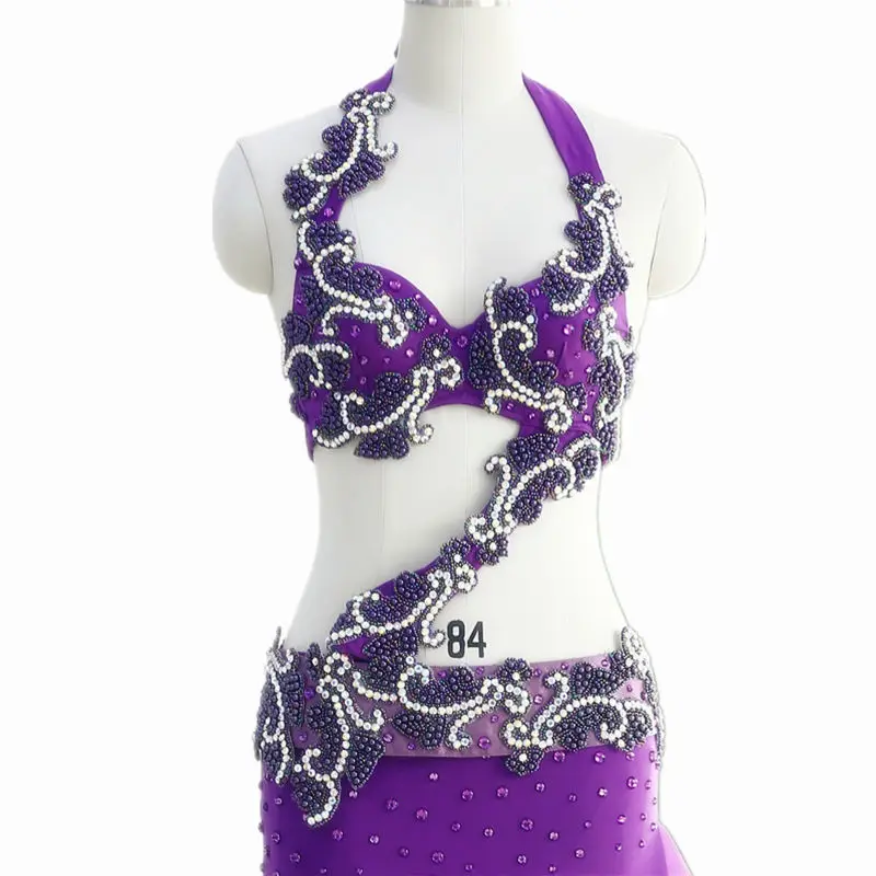 Новинка 2018 одежда для восточных танцев живота Женская Одежда Египетский костюм 2