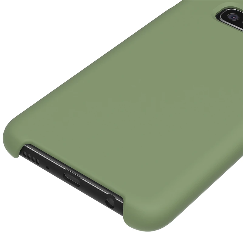 Роскошный жидкий силиконовый чехол для samsung Galaxy S10 Lite S10e samsung S8 S9 Plus Note 8 9, шелковистый мягкий чехол SM